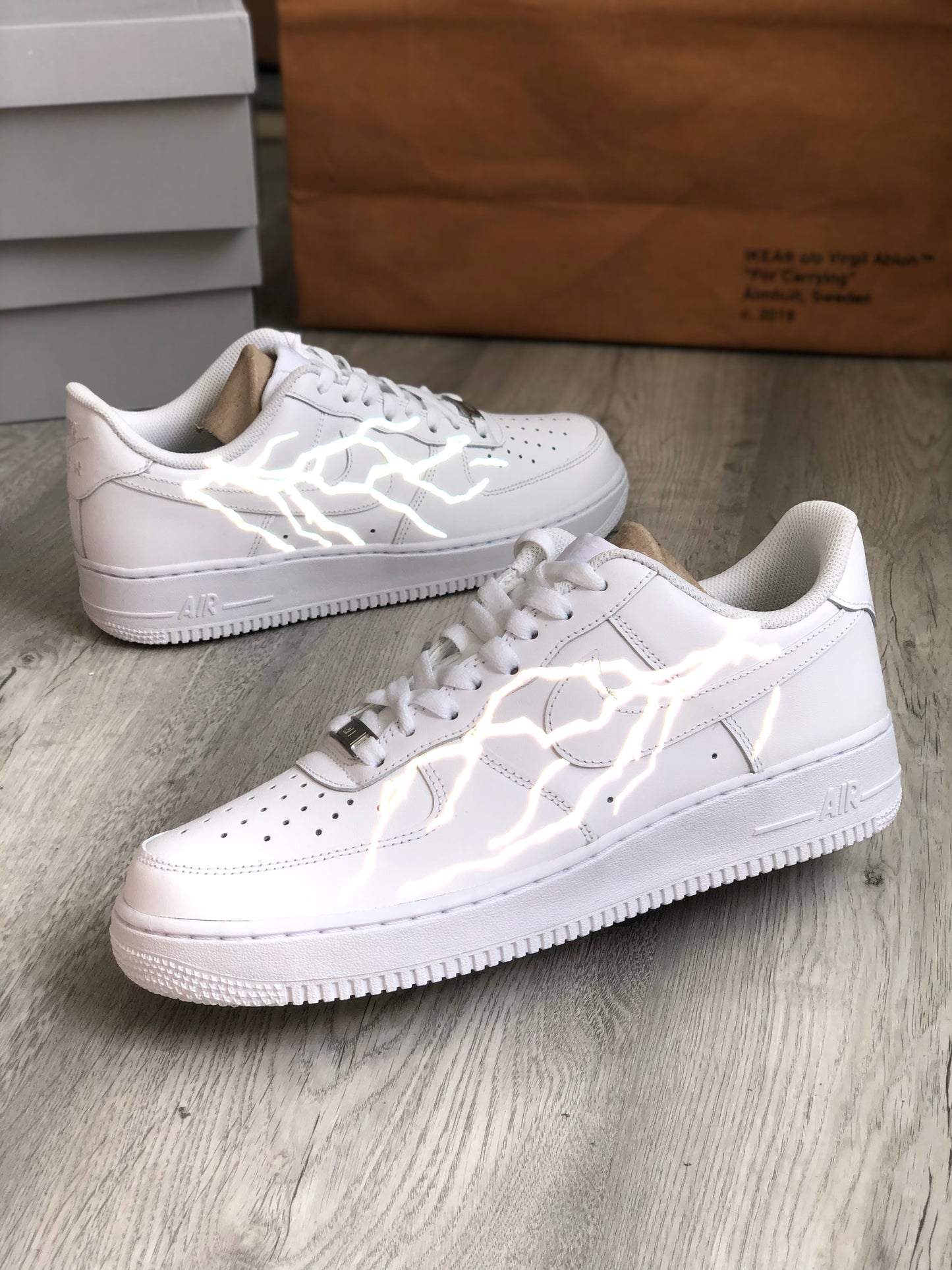 Nike AF-1 Reflective Lighting White