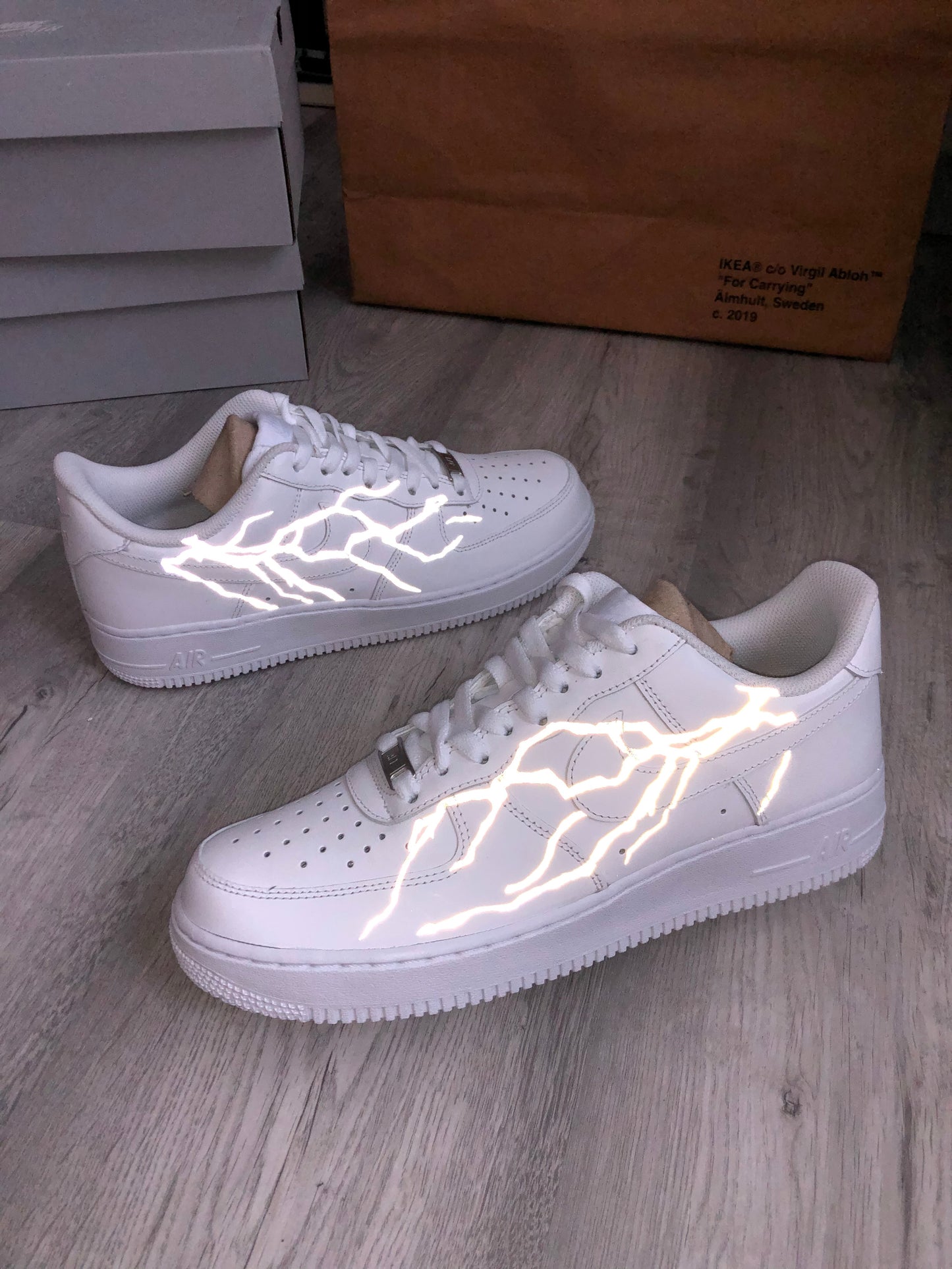 Nike AF-1 Reflective Lighting White