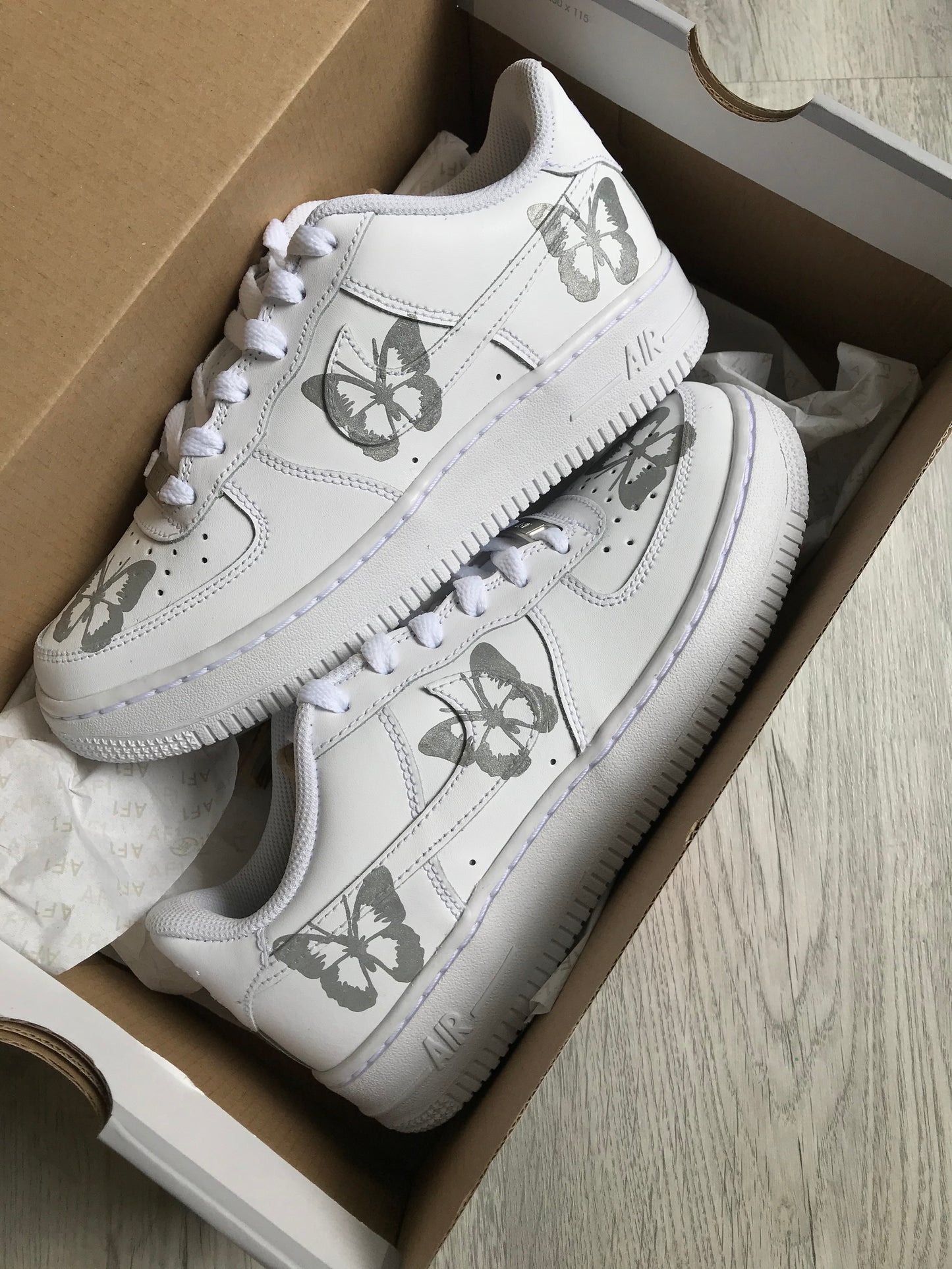 Nike AF-1 Reflective Buttefly